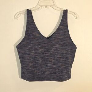 NWOT Athleta Transcend V-neck Crop Sports Bra